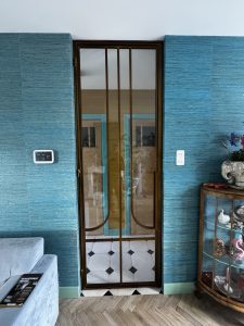 Geborsteld Brons – een nieuwe warme tint uit het atelier van Smederij A. Groen 1 geborsteld bronze stalen deur